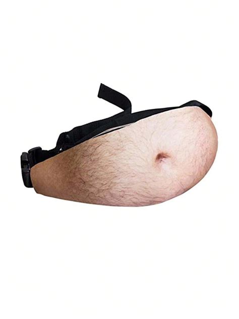 dad bag fake belly waist pack|Belly Fanny Pack Funny White Elephant Gifts for Adults Gag Gifts .